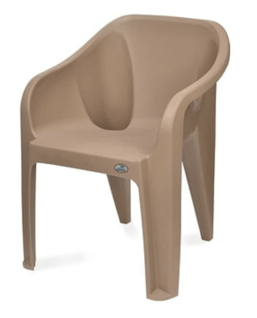 Nilkamal EEEZYGO Plastic Mid Back with Arm Chair | Chairs for Home| Dining Room| Bedroom| Kitchen| Living Room| Office - Outdoor - Garden | Dust Free |100% Polypropylene Stackable Chairs | Set of 2 - Image 2